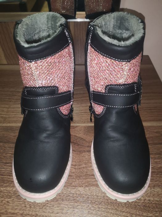 Детски кожени ботушки