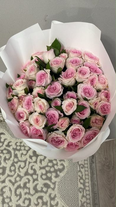 метровые розы 51шт