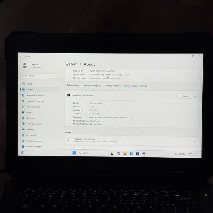 Laptop Dell Latitude 5420 Rugged