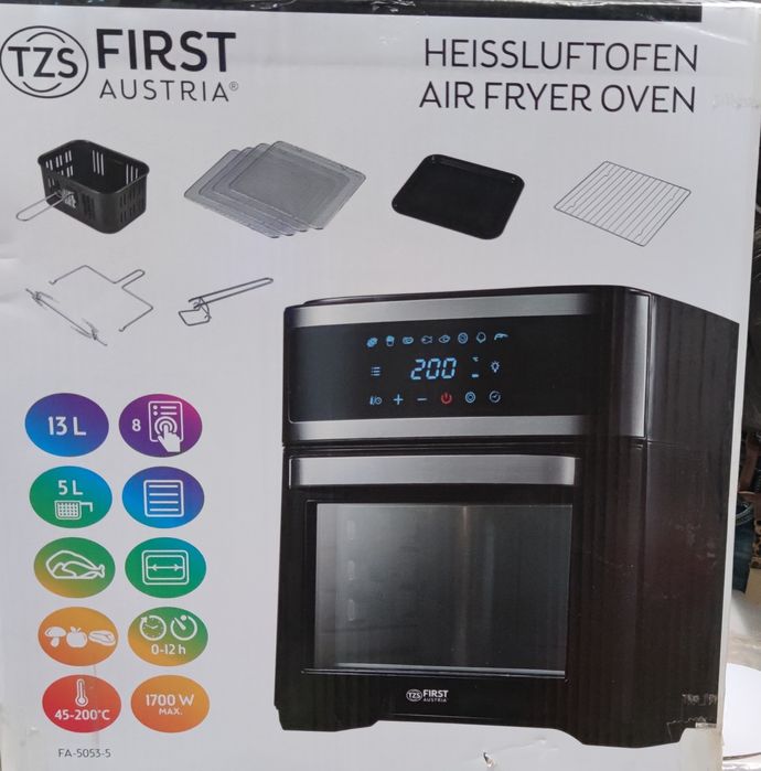 Фритюрник с горещ въздух/Фурна 13L FIRST FA-5053-5