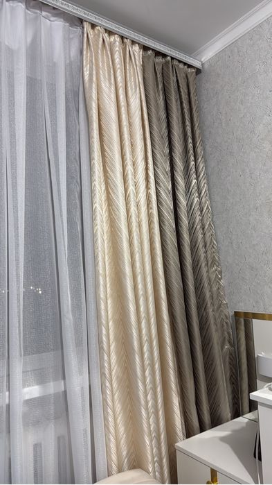 Срочно сатылады қымбат жаккард перде