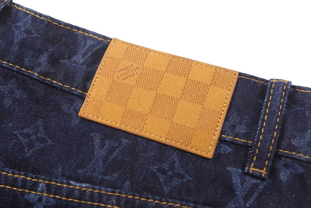 Pantaloni scurti | Blugi Louis Vuitton Premium