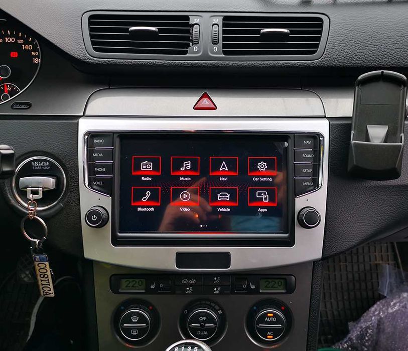 Navigatie VW Passat B6 B7 CC MIB886P4  carplay meniuri MIB2