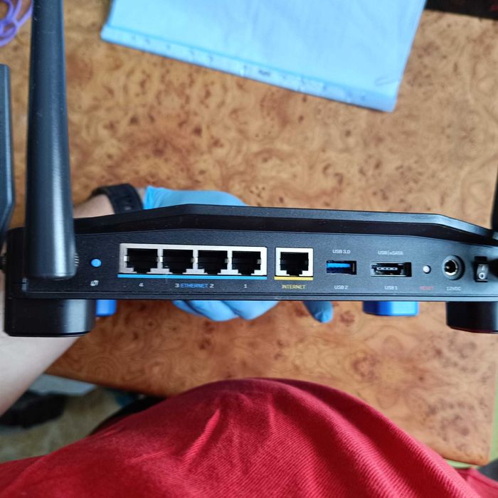 Router wireless Linksys WRT3200ACM, AC 3200, MU-MIMO, Gigabit