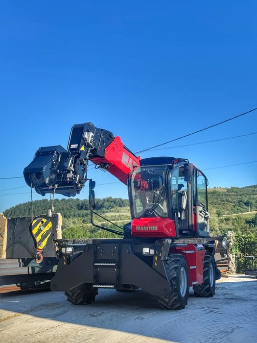 Închiriere Manitou MRT 1845 – Telehandler ROTATIV / macara / nacelă