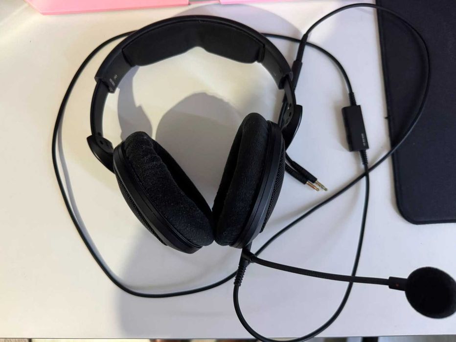 Слушалки Sennheiser HD560S + микрофон Sennheiser HD500 BAM