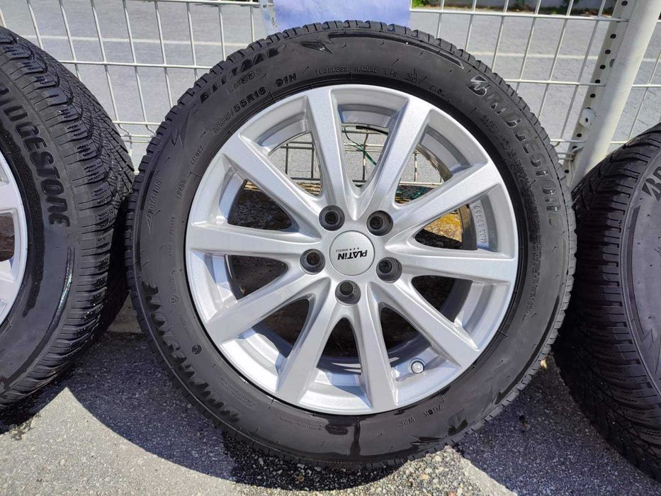 317 - 4бр. Алуминиеви джанти 16'' 5Х108 с гуми 205/55R16 Opel