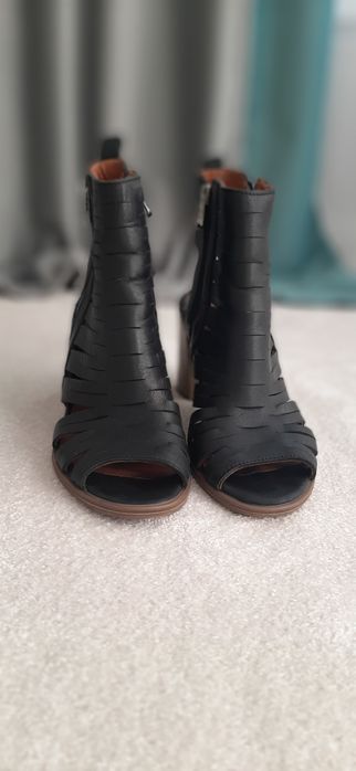 Sandale cu toc, piele naturala, Benvenuti/37