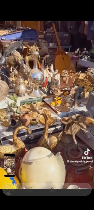 Статуэтки Разные Фарфор Бронзовая Льва Толстого ,Дискобол