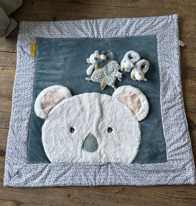 Килимче за бебе Doudou et compagnie + подарък