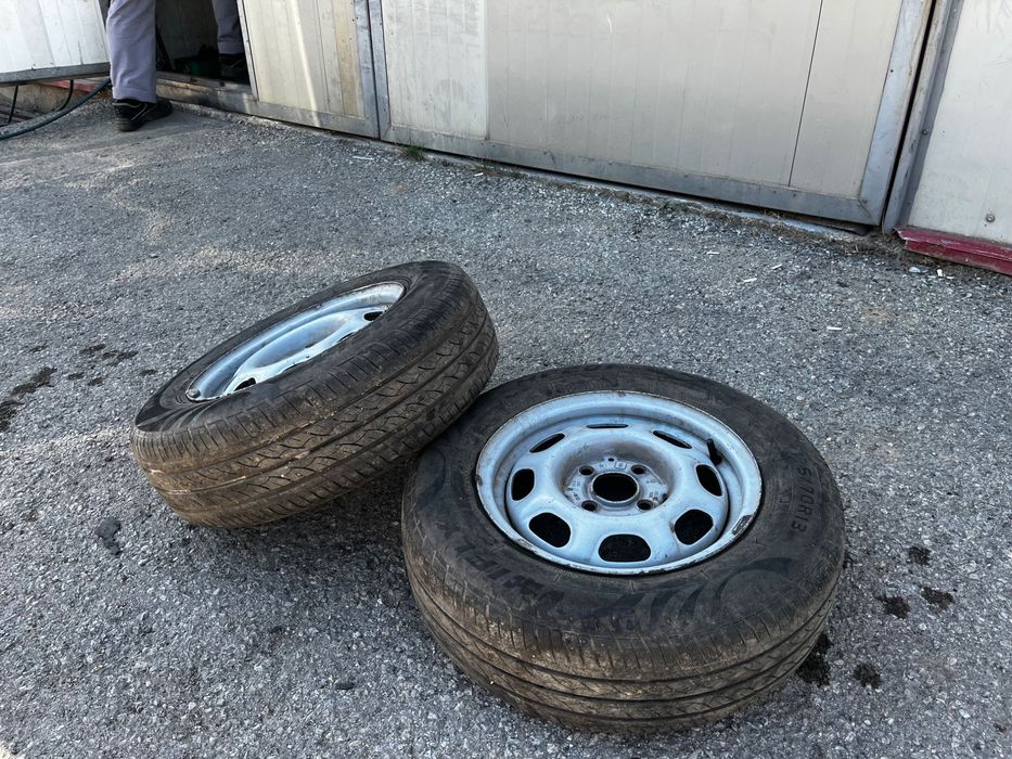 Железни джанти с гуми 13 цола