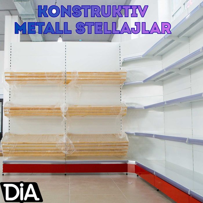 Стеллаж металлический торговый, polkalar savdo tokcha