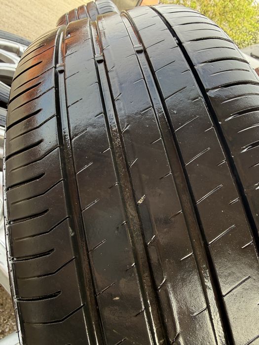 Jante 5x112 volkswagen cu anvelope 205/55/16 dot 2025 Falken in stare impecabila