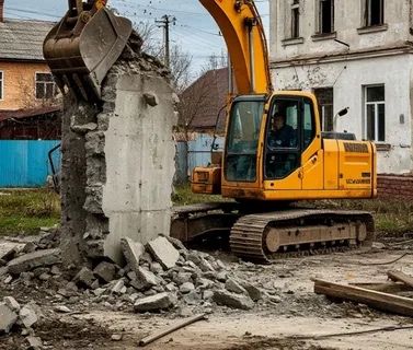 Экскаватор-погрузчик 3 в 1 | Земляные работы