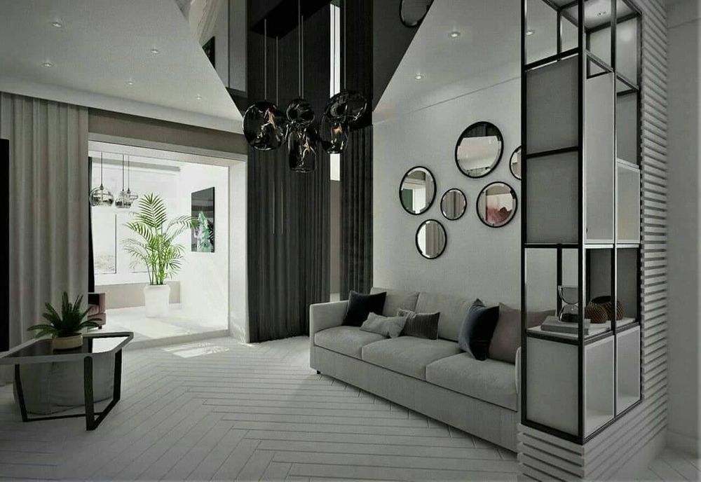 Раздвижная дверь/Перегородки/Душевая кабина/Лофт мебель