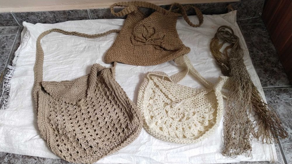 плетени чанти няколко