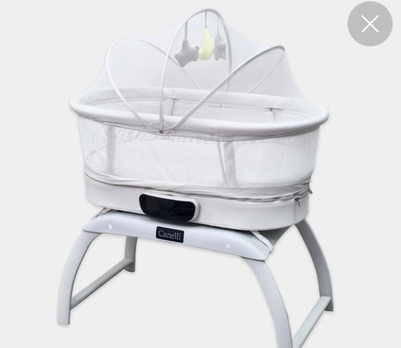 Кроватка-манеж Canelli PD-CO2 Warm White