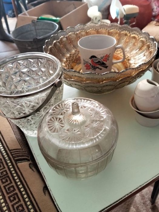 Посуда стеклянная,