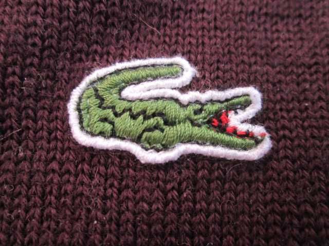 Lacoste оригинален вълнен пуловер размер 5 (L).