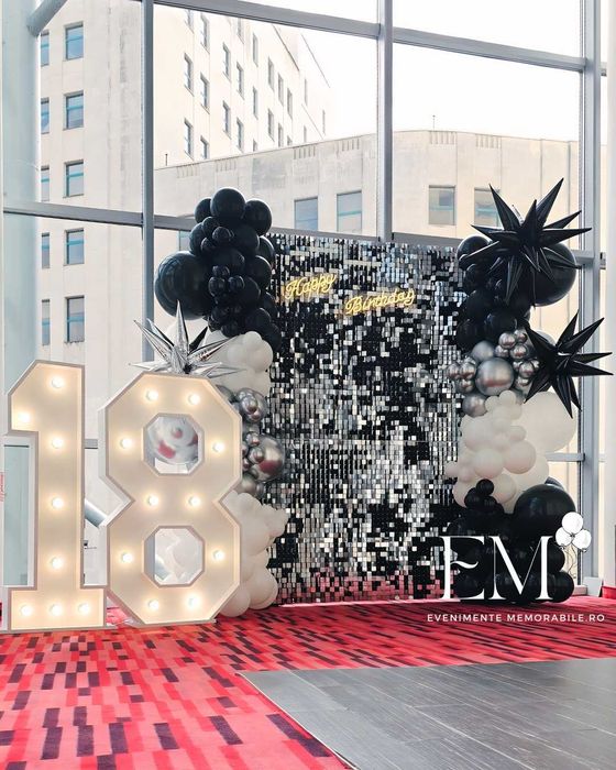Decor Arcada BALOANE 18 ANI / Photocorner / Decor baloane Majorat