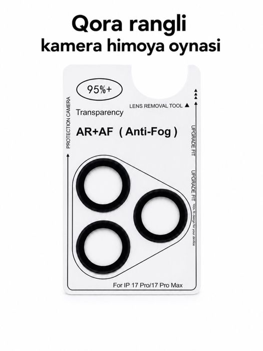 HD himoya oynasi + kamera oynasi 13Pro Pro max dan 17Pro Promax gacha