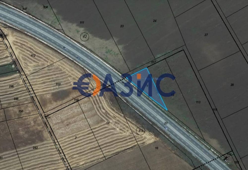 Парцел Земеделска земя, 1359 кв. м, с. Равда, Общ. Несебър, България,