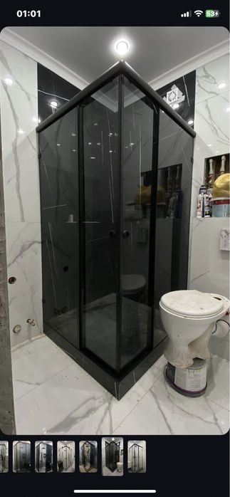 Душевая кабина,перегородка