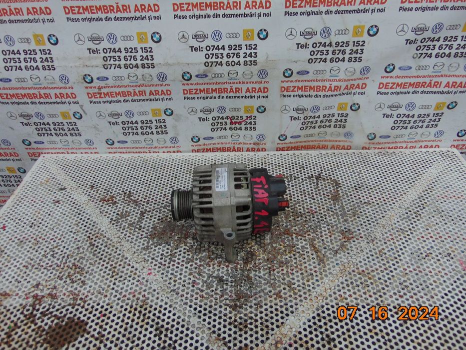 Alternator fiat tipo 1.4 benzina cod 51880173 fiat 500 1.3 puntoalfa romeo