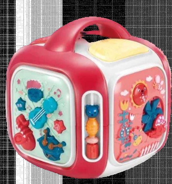 Мултифункционален музикален и образователен детски куб