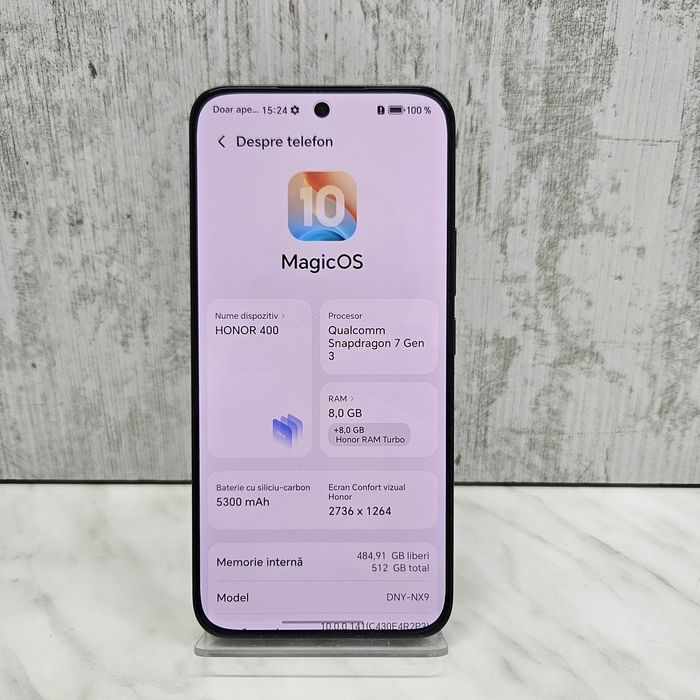 Honor 400 512/8GB Black Zeus Amanet Vitan 4168