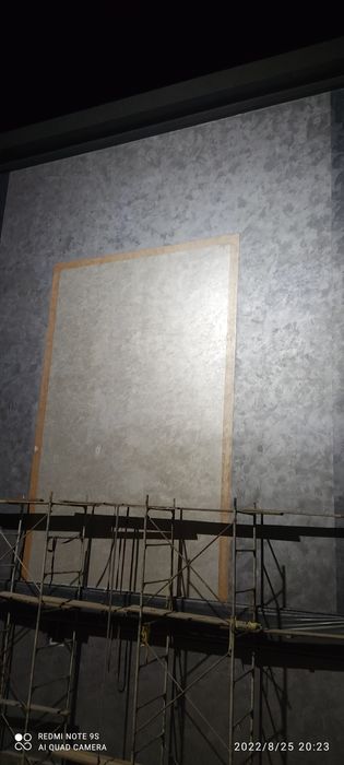 Ottochento. Travertin Fasad ishlari.