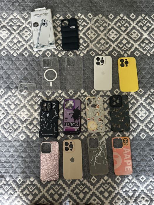 Чехлы на iphone 14pro и iphone 13