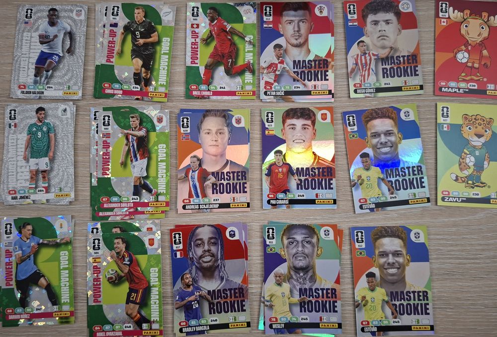 Panini FIFA World Cup 2026 Adrenalyn XL – Golden Baller, Limited Edition, Messi, Ronaldo, Haaland, Yamal