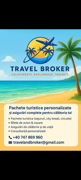 Broker turism/ Broker asigurări! RCA Casco