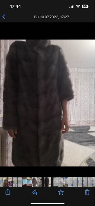 Шуба почти новая