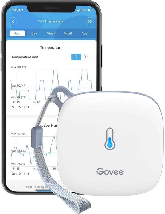 Интелигентен температурен сензор за влажност