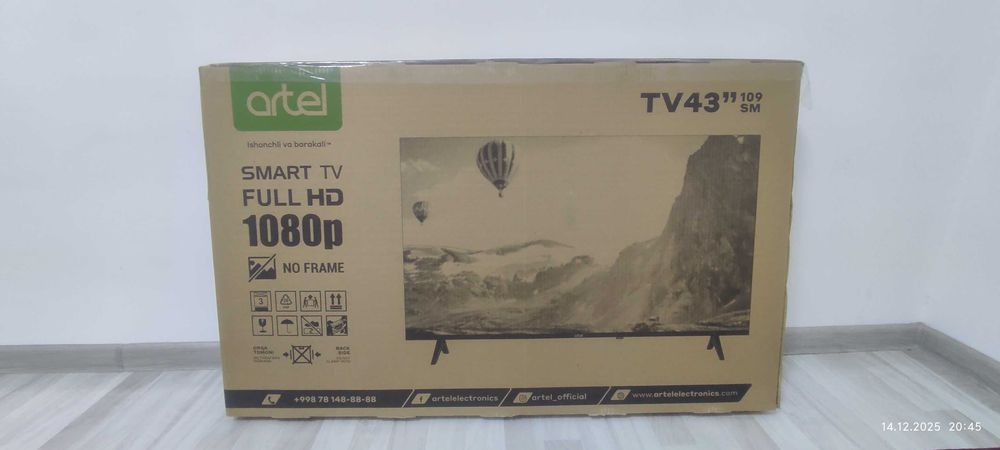Artel televizor 43 dyumlik smart