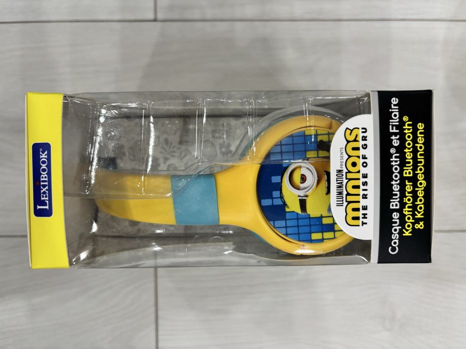 Casti Despicable me 2-in-1, Lexibook, Bluetooth, USB