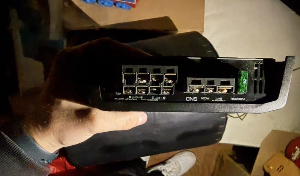 Vand subwoofer + amplificator kenwood