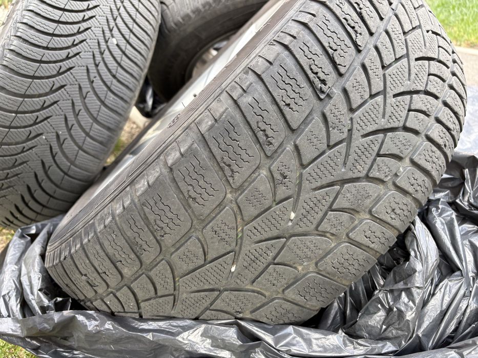 Jante bmw  cu cauciucuri 5x120