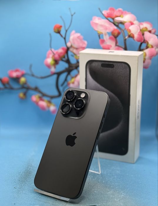 Apple iPhone 15 Pro, 128GB, 5G, Black Titanium