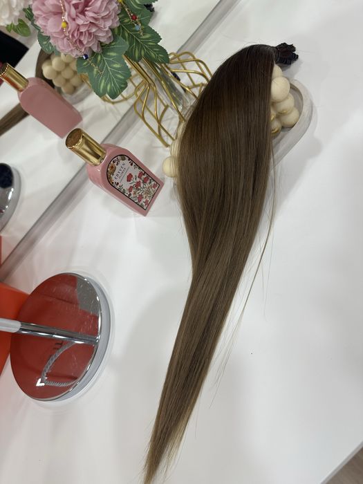 Продап волосы б/у 50 см