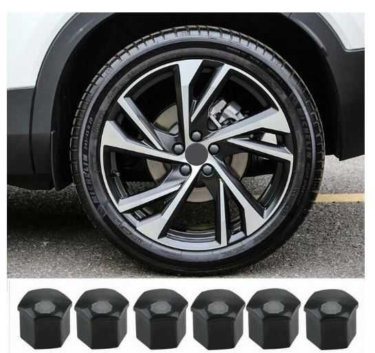 Капачета за болтове на джанти 19“ 20 бр/к-т - ЧЕРНО