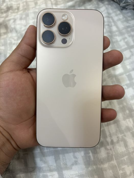 Iphone 16pro max desert titanium 256gb