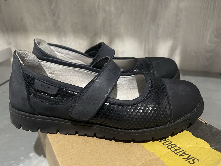 Туфли кожаные-36