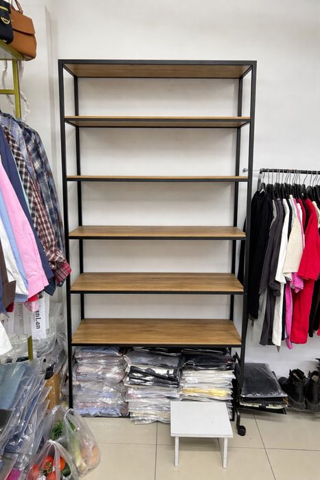 Рейл для одежды, стилаж, вешалка