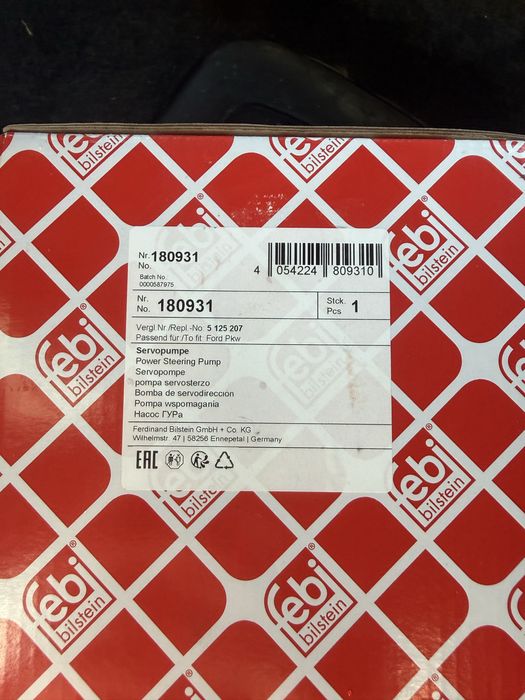 чисто нова Хидравлична помпа FEBI BILSTEIN