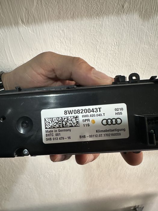 Panou Clima Audi A4 B9/ A5, Q5