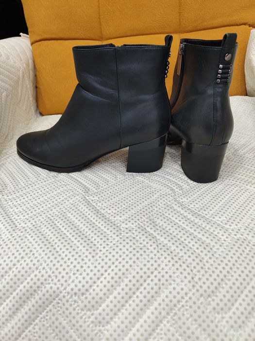 Ботильоны р.40,кожа
