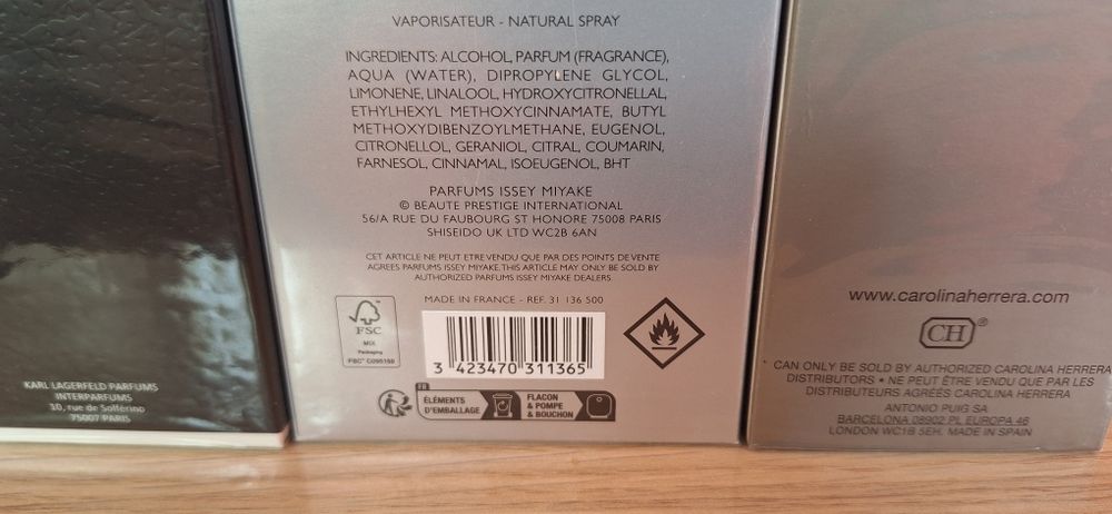 Оригинальная парфюмерия